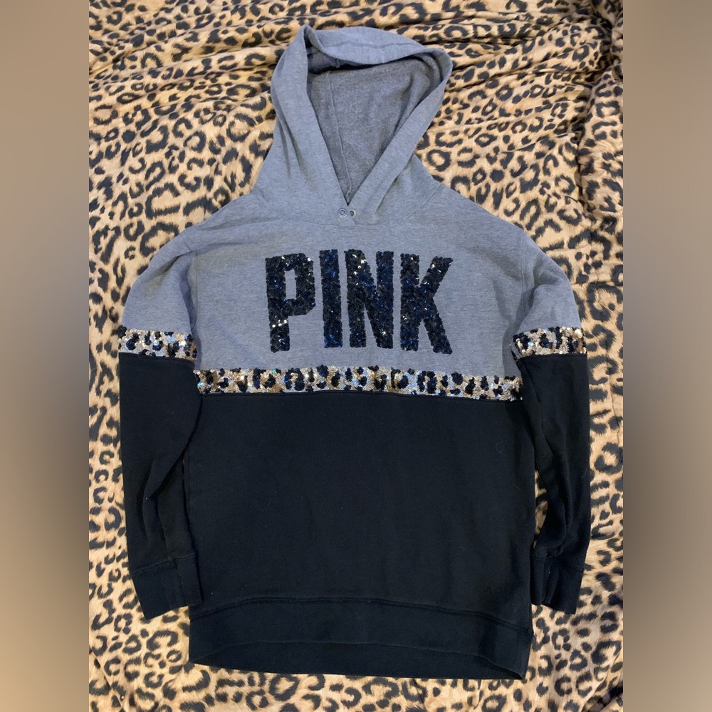 VS PINK Leopard Hoodie